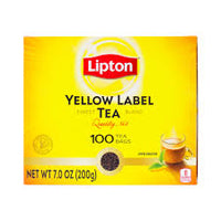 Lipton - Yellow label finest Tea Blend 100 teabags