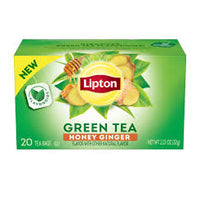 Lipton Green Tea - Honey Ginger 20 teabags