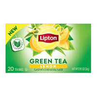 Lipton Green Tea - Lemon 20 teabags