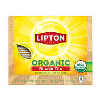 Lipton Organic Black tea - 72 teabags