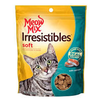 Meow Mix Irresistibles with salmon