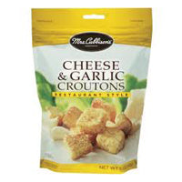 Mrs Cubbison‚ cheese & garlic croutons