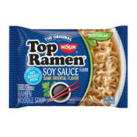 Nissin Top Ramen Soy Sauce Flavor