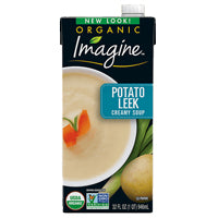 Organic imagine potato leek soup