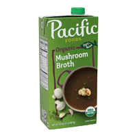 Pacific organic mushroom broth