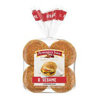 Pepperidge farm sesame topped Hamburger Buns