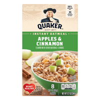 Quaker Apples & Cinnamon Instant Oatmeal