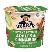 Quaker Apples & Cinnamon oatmeal