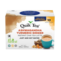 Quik Tea - Ashwagandha Turmeric Ginger Instant Tea