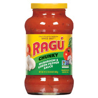 Ragu Chunky Mushroom & Green Pepper Sauce