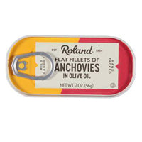 Roland flat fillets of anchovies in olive oil
