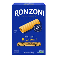 Ronzoni rigatoni no.27