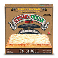 Screamin' Sicilian cheese pizza