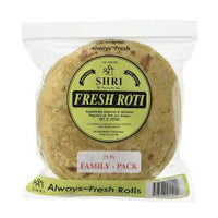 Shri Fresh Roti Small Size 25 pieces