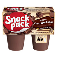Snack Pack Chocolate Fudge