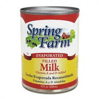 Spring Farm evaporated filled milk