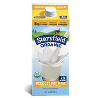 Stonyfield Organic Reduced Fat Milk