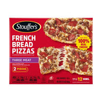 Stouffer‚ French Bread Pizzas Three Meat