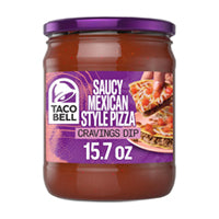Taco bell saucy mexican style pizza dip