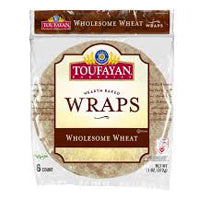 Toufayan wholesome wheat wraps