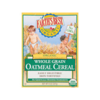 Earth‚ best organic whole grain oatmeal cereal