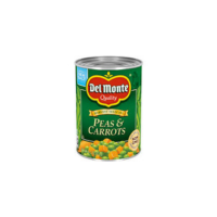 Del Monte Peas and Carrots