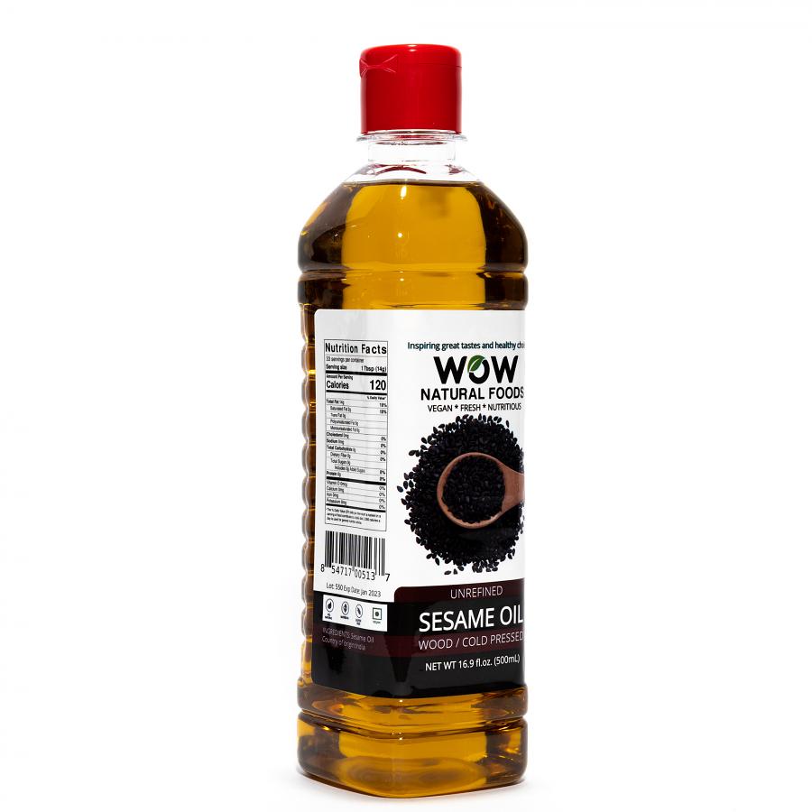 Wow unrefined Sesame Oil