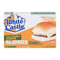 White castle Jalapeno Cheese Sliders - 6 pc
