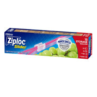 Ziploc Slider Storage 15 Bags