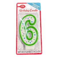 Birthday candle - 6