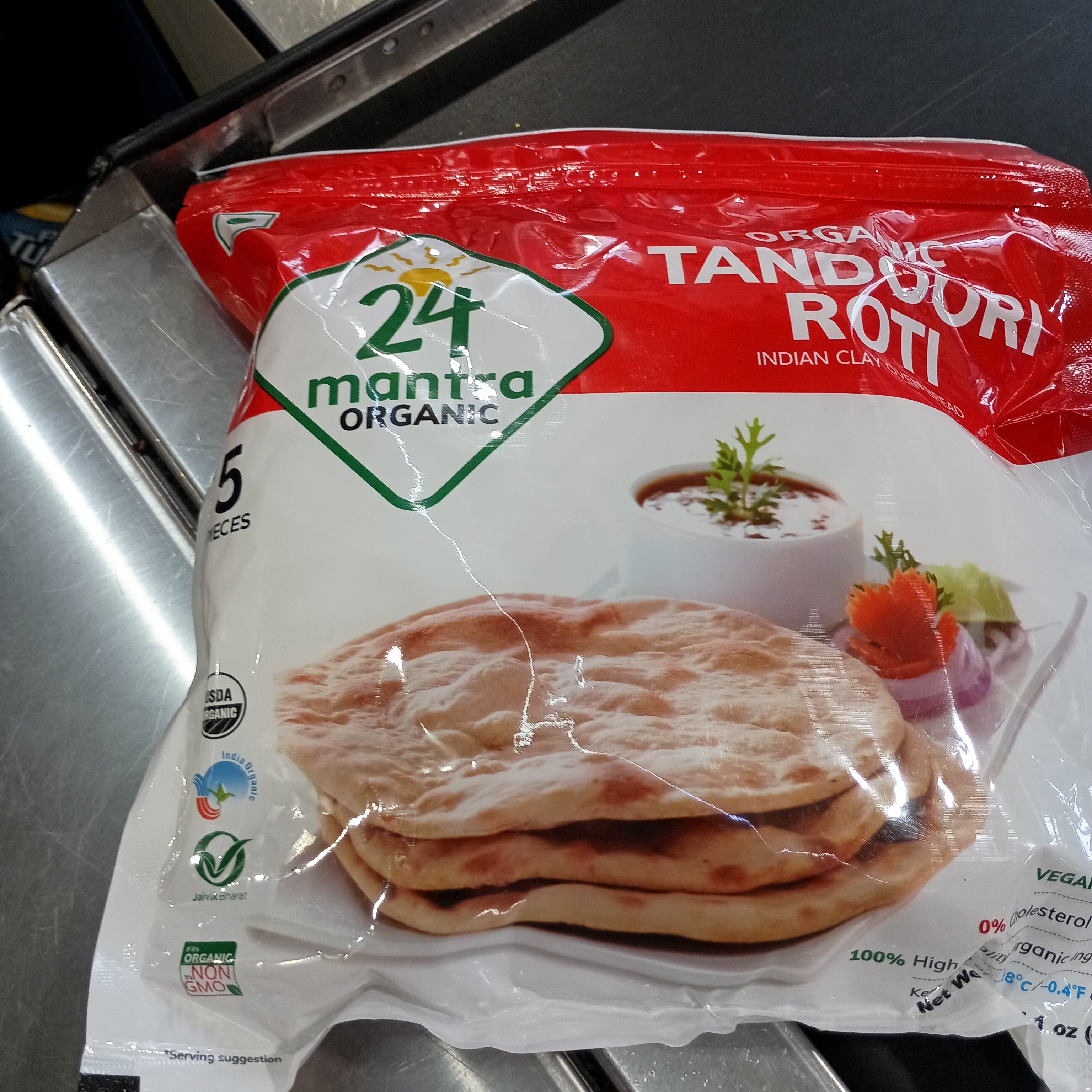 24 Organic Mantra Tandoori Roti 5 pieces
