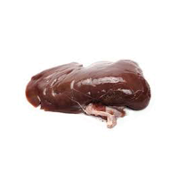 Halal baby goat liver