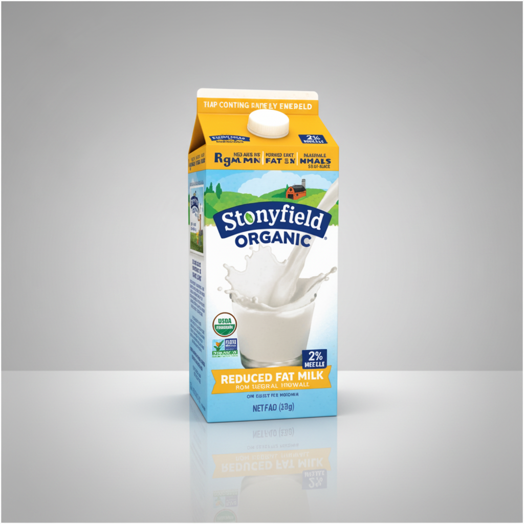 Stonyfield Organic 2% Milk Fat